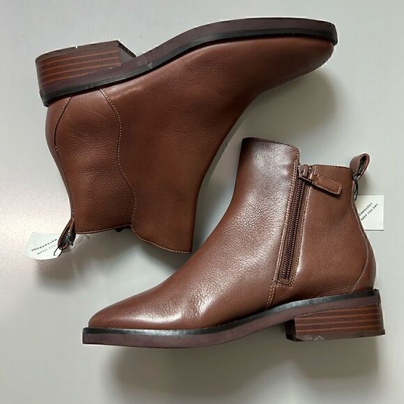 New Cole Haan River Chelsea Bootie in Sequoia Leather Size 6 - Picture 2 of 12